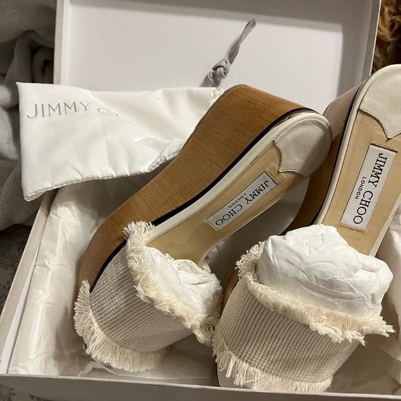 Jimmy Choo Platform Sandals - Picture 1 of 9